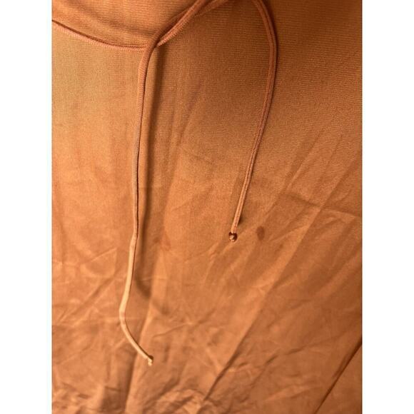 Vanity Fair Vintage Night Gown Size 36 Large Bronze Copper Lace Trim Maxi Union - Picture 8 of 8